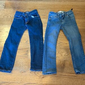 Blue Jeans Boys Sz 8 Lot Of 2 Slim Fit